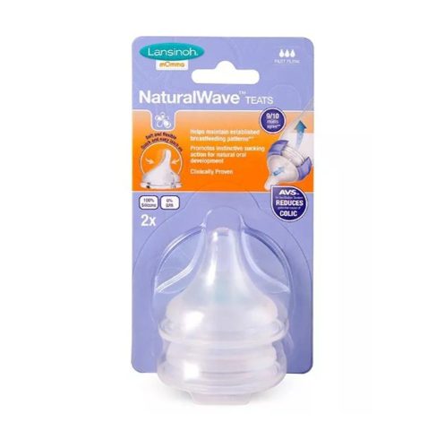 Lansinoh - NaturalWave ™ Gyors Átfolyású etetőcumi 2db