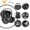 Cangaroo Hydra - Fekete Babakocsi 0-22kg