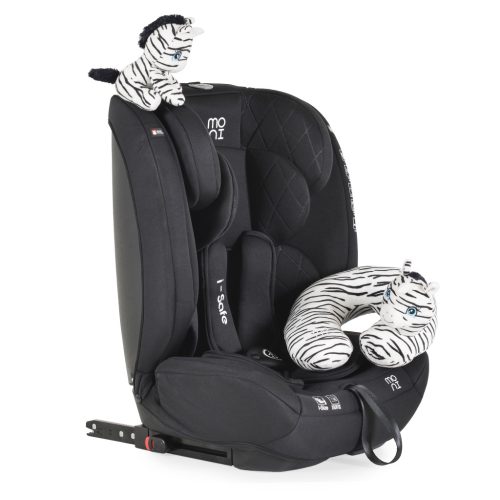 Moni ISAFE 76-150cm - Fekete I-SIZE Gyerekülés