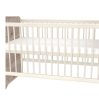 Timba - Viki Krém-fűz 60 x 120 Kiságy 