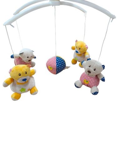 Alexis Baby Mix 14309 - Plüss maci Zenélőforgó