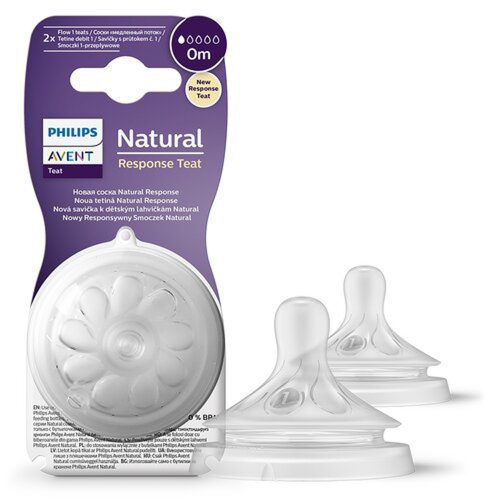 Philips AVENT Natural Response 0m+ SCY961/02 etetőcumi 2db