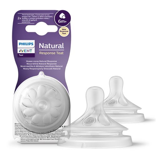 Philips AVENT Natural Response 6m+ SCY966/02  etetőcumi 2db