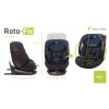 4Baby Roto-Fix 0-36kg - Kék színű 360 °-os I-Size 40-150cm Autósülés (isofix) 