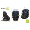 4Baby Roto-Fix I-Size 40-150cm Autósülés - Kék színű 360 °-os (isofix) 
