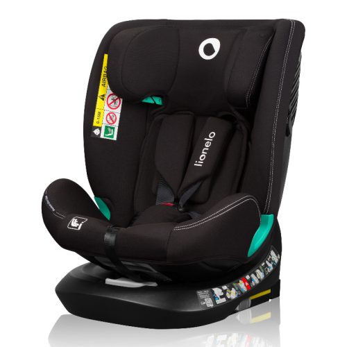 Lionelo Bastiaan One I-Size 40-150cm Autósülés - Black színű 360 °-os (isofix) 