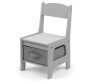 MILLY MALLY 5489 - SVEN Gyerek Asztal Grey