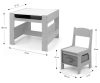 MILLY MALLY 5489 - SVEN Gyerek Asztal Grey
