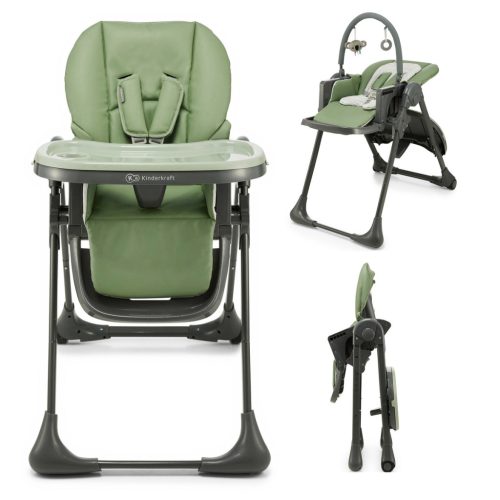 KINDERKRAFT TUMMIE - Etetőszék Green