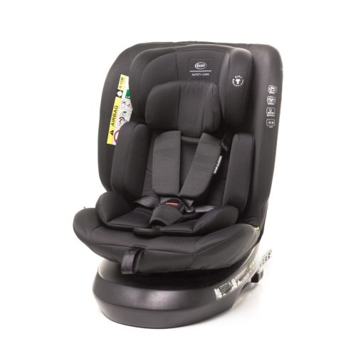 4Baby MaTT-Fix I-Size 40-150cm Autósülés - Fekete színű 360 °-os (isofix)