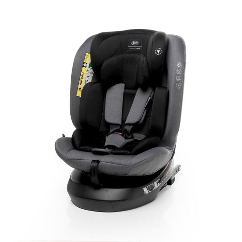 4Baby MaTT-Fix I-Size 40-150cm Autósülés - GRAPHITE színű 360 °-os (isofix)