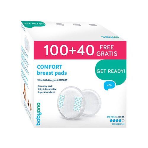 BabyOno Comfort 296/140 - Melltartóbetét 100 + 40 db Ajándék