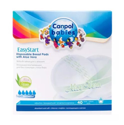 Canpol EasyStart Aloe - Melltartóbetét 40 db