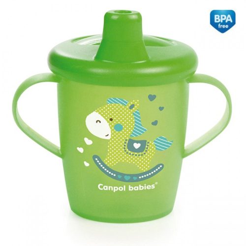 Canpol Anywayup 31/200 - Cseppmentes 250ml itatópohár Zöld