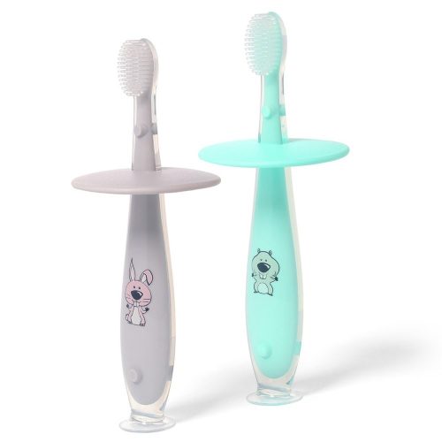 BabyOno 552/01 - Fogkefe Szilikon 12hó+