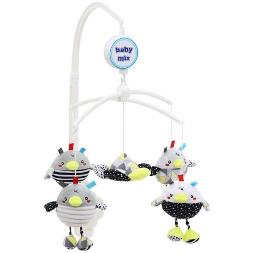 Alexis Baby Mix 40467 - Plüss Csibe Zenélőforgó
