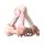 BabyOno 898/01 - Pink Piramis TINY YOGA oktatójáték
