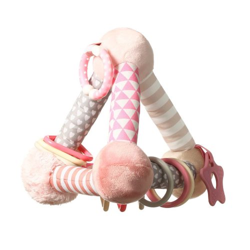 BabyOno 898/01 - Pink Piramis TINY YOGA oktatójáték