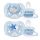 Philips AVENT SCF223/03 STHR SOFT BOY DECO Játszócumi 6-18 hó 2db