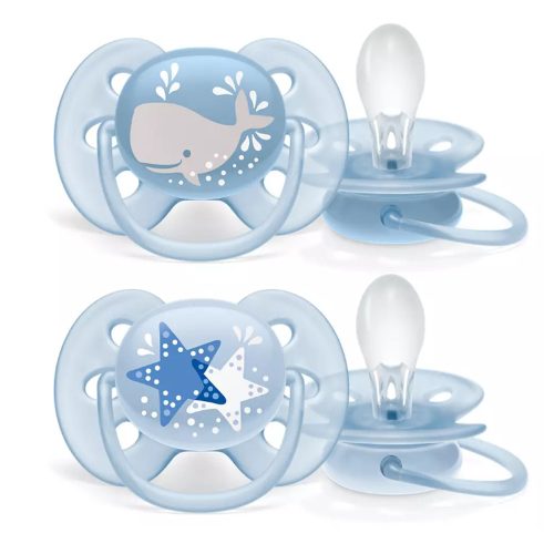 Philips AVENT SCF223/03 STHR SOFT BOY DECO Játszócumi 6-18 hó 2db