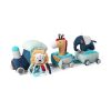 BabyOno 1495 - SAFARI TRAIN oktatójáték készlet