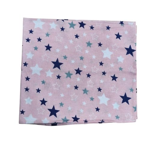 Puha Flanelpelenka - Csillag Pink