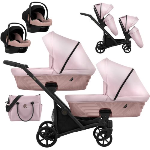 Kunert IVENTO DUO -  Pink Metalic Ikerbabakocsi