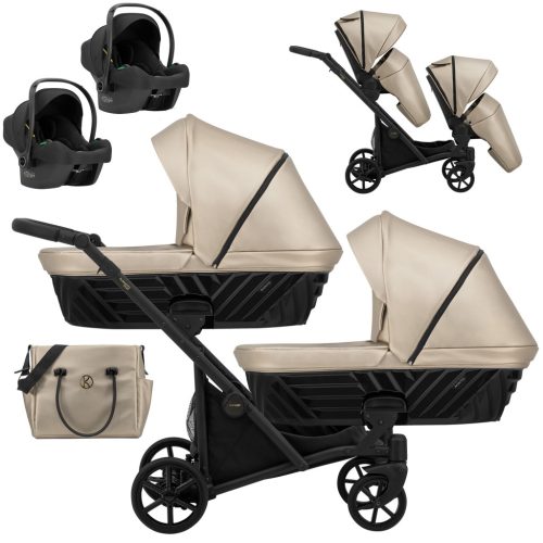 Kunert IVENTO DUO -  Eco Cappuccino Metalic Ikerbabakocsi