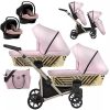 Kunert IVENTO DUO Glam - Eco Pink Metalic Ikerbabakocsi